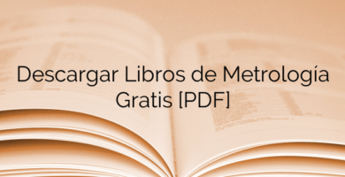 Descargar Libros de Metrología Gratis [PDF]